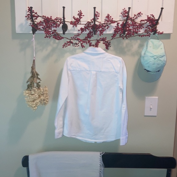 GAP Kids White Button Down Shirt - Picture 5 of 5